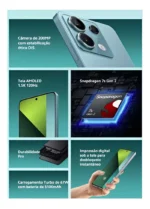 Redmi Note 13 Pro 5G Dual SIM 256 GB Azul 8 GB RAM - Imagem 4