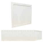 Kit 20 Painel Plafon Led Bivolt Embutir Quadrado 24w Elgin 127/220v Branco/neutro