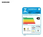 Lavadora Inverter Samsung Porta Black Ww11t Branca 11kg Cor Branco - Imagem 8