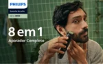 Aparador De Pelos Multigroom 8 Em 1 Mg3917/15 Philips Preto 127/220v - Imagem 6