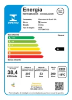 Geladeira Electrolux Cycle Defrost 260L Super Freezer Duplex Branca DC35A - Imagem 11
