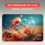 Monitor LG UltraWide Streaming 34SR60QC-B Tela curva WQuadHD (3440 x 1440) 21:9 de 34", WebOS, ThinQ Home, Air Play, Screen Share, Bluetooth - Imagem 7