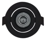 Kit 8x Eco Spot Preto Elgin 3w Redondo 3000k - Imagem 2