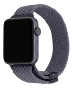 Kit Pulseira Double Para Apple Watch 42 À 49 Mm Cinza E Azul Cinza - Imagem 3