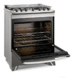 Fogão 5 Bocas Electrolux Experience Inox Timer Fe5tc 127/220v - Imagem 4