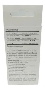 Kit 20 Lâmpadas Led Bulbo 9w E27 Bivolt Inmetro Elgin - Imagem 7