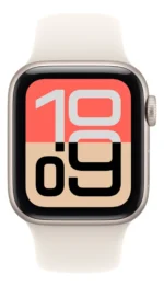 Apple Watch SE 3 GPS + Cellular • Caixa estelar de alumínio – 44 mm • Pulseira esportiva estelar – P/M - Distribuidor Autorizado - Imagem 2