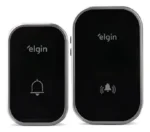 Kit Campainha Sem Fio Elgin Preto (280m - 36 Tons - Imagem 2