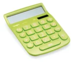 Calculadora Verde Mv 4136 Visor 12 Dig. Display Lcd Elgin Verde
