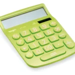 Calculadora Verde Mv 4136 Visor 12 Dig. Display Lcd Elgin Verde