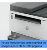 Impressora HP Multifuncional LaserJet Tank 2602SDW Monocromática USB Ethernet Rádio Wi-Fi BLE- 127V - Imagem 7