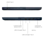 Notebook ASUS Vivobook 15, Intel Core i5 1334U 1,3 GHz, 8GB Ram, 256GB SSD, Tela 15,6" FHD, Windows 11 Home , Quiet Blue - X1504VA-NJ1737W - Imagem 4