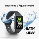 Samsung Smartwatch Galaxy Fit3 Grafite - Imagem 4