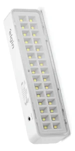 Luminária De Emergência 30 Leds Bivolt Recarregável - Elgin Branco 127/220v