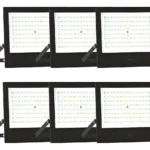 Kit 12 Refletor Elgin 200w Led Branco Frio 6500k Bivolt 127/220v Preto Branco-frio