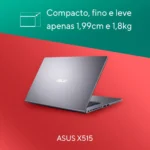 Notebook Asus X515ka Intel Celeron Dual Core N4500 4gb Ram 128gb Ssd Windows 11 Home Tela 15,6 Led Cinza - Br329ws - Imagem 7