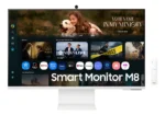 Smart Monitor Samsung M8 32 4k Plataforma Tizen Tap View Usb-c 65w Usb Hub Hdmi Bluetooth Branco