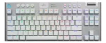 Teclado Mecânico Gamer Sem Fio Logitech G915 X Tkl- Branco