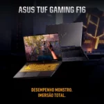 Notebook ASUS TUF Gaming F16 Core 5 NVIDIA RTX™ 4050 16GB Ram 512GB SSD Windows 11 Home Tela 16" FHD+ Mecha Gray - FX607VU-RL053W - Imagem 9