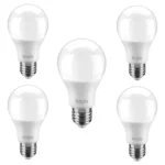 Kit 5 Lâmpadas Led Bulbo 12w E27 Branco Quente - Elgin 127/220v Branco-quente
