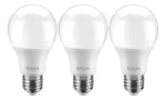 Kit 3 Lâmpadas Led Bulbo 15w E27 Branco Frio Inmetro Elgin 127/220v Branco-frio
