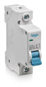 Disjuntor Monopolar Termomagnético 1 Polo 63a - Elgin - Imagem 2