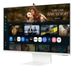 Smart Monitor Samsung M8 32 4k Plataforma Tizen Tap View Usb-c 65w Usb Hub Hdmi Bluetooth Branco - Imagem 3