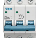 Disjuntor Tripolar 3 Polos 80a Termomagnético Curva C Elgin