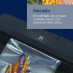 Seladora À Vácuo Electrolux Portátil Cinza Silenciosa - Imagem 9