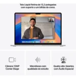 Apple Macbook Air 15 , M4, 16gb Ram, 256gb Ssd - Prata Prata - Imagem 5