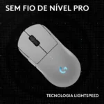 Mouse Gamer Sem Fio Logitech G Pro 2 Lightspeed Rgb Lightsync Branco - Imagem 7