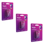 Kit 03 Cartela Baterias Recarregaveis 9v 250 Mah 82215 Elgin