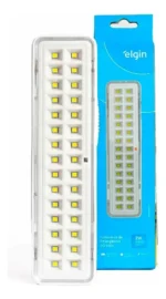 Kit 2 Luminarias de Emergencia 30 Leds Elgin - Imagem 2