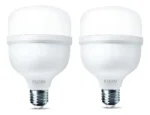 Kit 2 Lâmpadas Super Bulbo Alta Potência Led 50w 6500k Elgin 127/220v Branco-frio