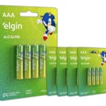 20 Pilhas Aaa Alcalina Elgin Controle Mouse Brinquedos