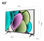 Smart TV LG 43"Full HD, Processador A5 Ger6, AI, Alexa e webOS 23 - 43LR6700PSA - Imagem 7