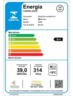 Freezer Horizontal Electrolux 314l Inverter Uma Porta Hi330 - Imagem 8
