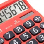 Calculadora Elgin Mv-4131 Mv-4133 De Mesa 8 Dígitos Vermelho - Imagem 4