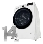 Lava e Seca LG Smart VC2 14kg Branca com Inteligência Artificial AIDD™ (CV9014WC2A)