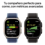 Apple Watch Ultra 3 GPS + Cellular • Caixa natural de titânio – 49 mm • Pulseira Oceano azul-âncora - Distribuidor Autorizado - Imagem 4