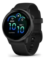 Relógio Vívoactive 6 Com Monitor Cardíaco E Gps 42mm Garmin Preto 42 Mm