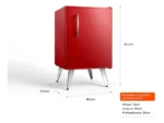 Frigobar Brastemp Retrô 76 Litros Classic Red - Bra08hv - Imagem 5