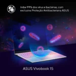 Notebook Asus Vivobook 15 X1504va Intel Core I5 1334u 16gb Ram 512gb Ssd Windows 11 Home Tela 15,6 Led Fhd Blue - Nj1745w - Imagem 8