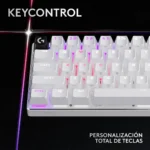 Teclado sem fio Logitech G Pro X 60 Lightspeed White - Imagem 4