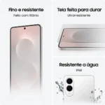 Celular Samsung Galaxy S25 Edge 5g, 512gb, 12gb Ram, Câmera Dupla De Até 200mp, Tela Grande De 6.7 - Titânio Prata - Imagem 4