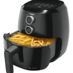 Fritadeira Elétrica Air Fryer WAP Sem Óleo 4L 1500W Antiaderente Preta