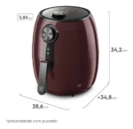 Fritadeira Elétrica Sem Óleo Air Fryer 3,2L Electrolux Efficient por Rita Lobo (EAF16) - Imagem 2