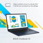 Notebook Asus Vivobook 15 X1504va Intel Core I5 1334u 16gb Ram 512gb Ssd Windows 11 Home Tela 15,6 Led Fhd Blue - Nj1745w - Imagem 7