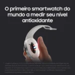 Samsung Galaxy Watch8 Smartwatch 44mm Bt, Galaxy Ai Branco Milanês Cinza-escuro Cinza-escuro - Imagem 7
