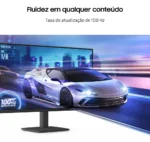 Monitor Samsung Essential S3 22 Fhd, 100 Hz Cor Preto - Imagem 7
